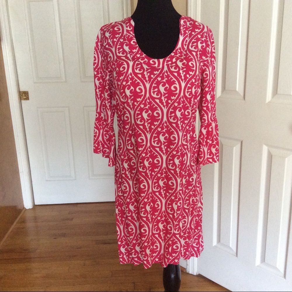 Escapada Sheath Dress with custom made earrings! - Picture 9 of 13